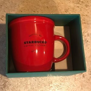 Red Starbucks Mug 3oz